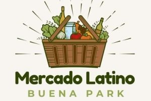 Mercado latino en Buena Park, California